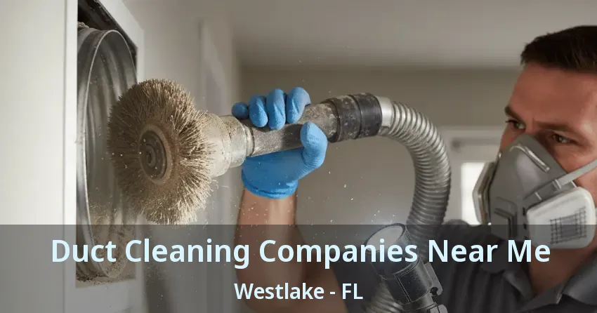 Duct Cleaning Companies Near Me Westlake - FL