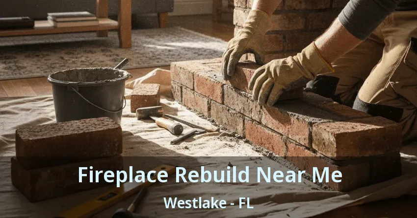 Fireplace Rebuild Near Me Westlake - FL